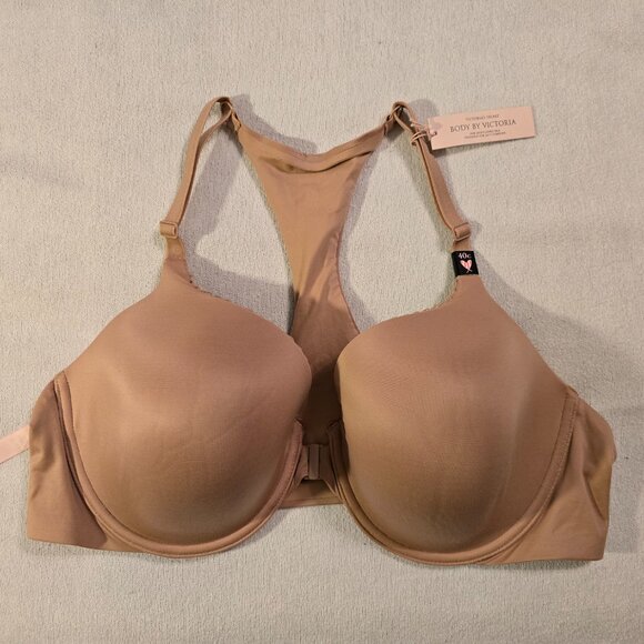 Victorias Secret 40C NWT Body by Victoria Tan Nude Lined Perfect Coverage Bra - Picture 1 of 13